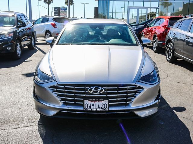 2021 Hyundai Sonata Hybrid Blue