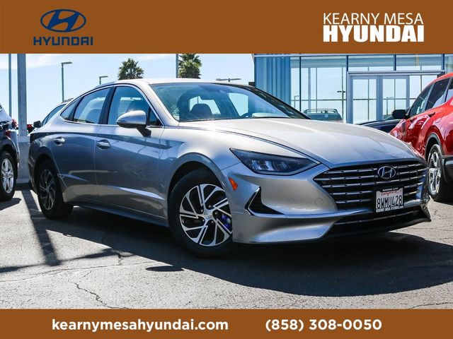 2021 Hyundai Sonata Hybrid Blue