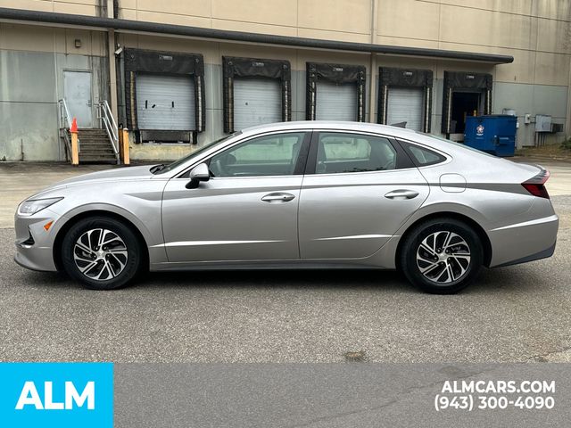 2021 Hyundai Sonata Hybrid Blue