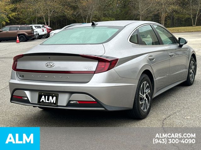 2021 Hyundai Sonata Hybrid Blue