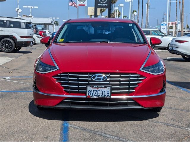 2021 Hyundai Sonata Hybrid Blue