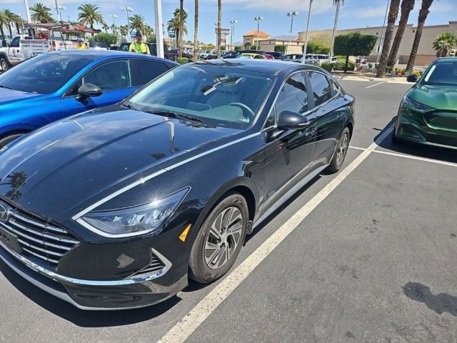2021 Hyundai Sonata Hybrid Blue