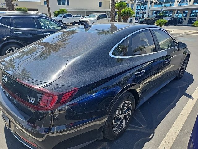2021 Hyundai Sonata Hybrid Blue