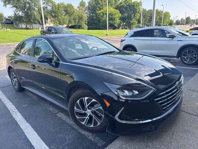 2021 Hyundai Sonata Hybrid Blue
