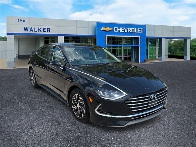 2021 Hyundai Sonata Hybrid Blue