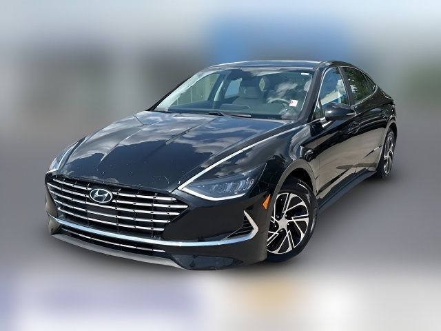 2021 Hyundai Sonata Hybrid Blue
