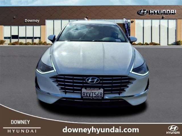 2021 Hyundai Sonata Hybrid Blue