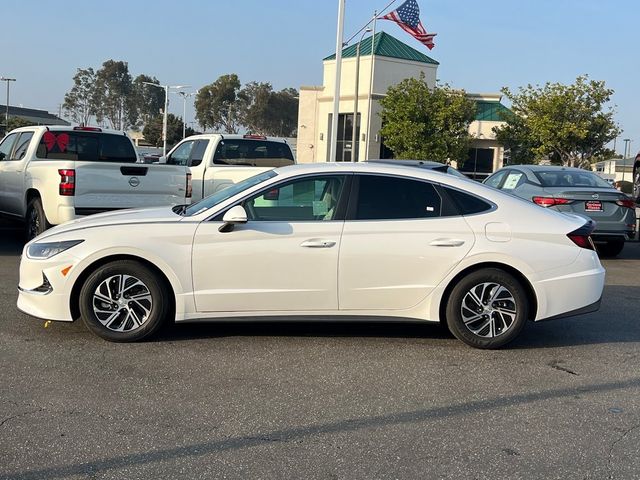 2021 Hyundai Sonata Hybrid Blue