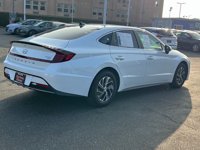 2021 Hyundai Sonata Hybrid Blue