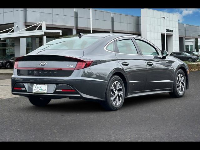 2021 Hyundai Sonata Hybrid Blue