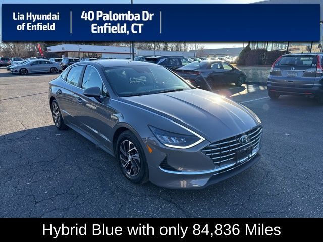 2021 Hyundai Sonata Hybrid Blue