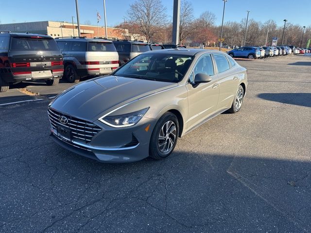 2021 Hyundai Sonata Hybrid Blue