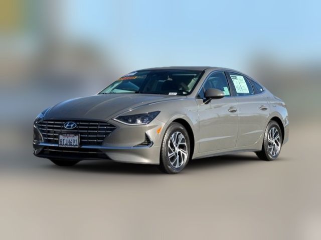 2021 Hyundai Sonata Hybrid Blue