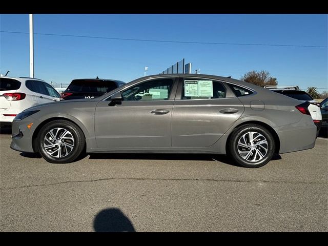 2021 Hyundai Sonata Hybrid Blue