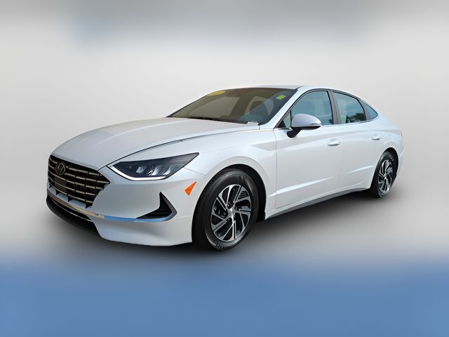 2021 Hyundai Sonata Hybrid Blue