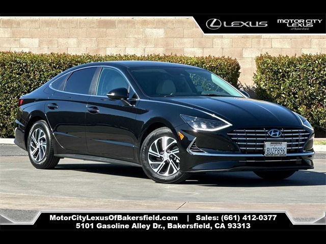 2021 Hyundai Sonata Hybrid Blue