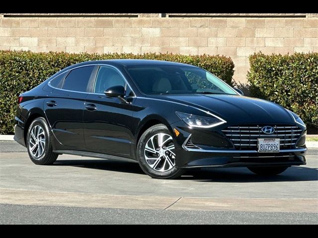 2021 Hyundai Sonata Hybrid Blue