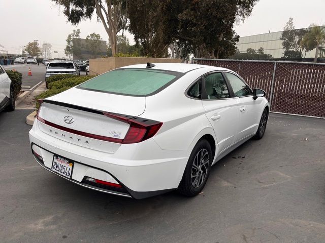 2021 Hyundai Sonata Hybrid Blue