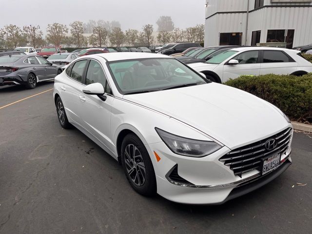 2021 Hyundai Sonata Hybrid Blue