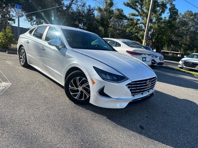 2021 Hyundai Sonata Hybrid Blue