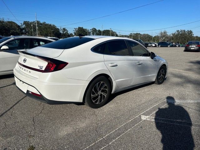 2021 Hyundai Sonata Hybrid Blue