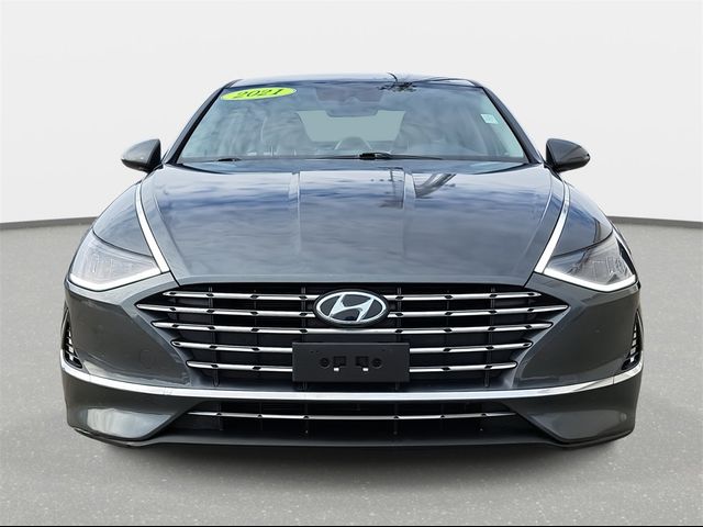 2021 Hyundai Sonata Hybrid Blue