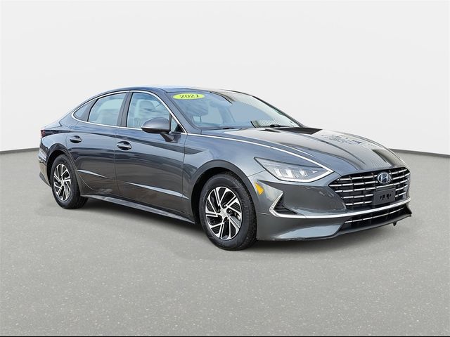 2021 Hyundai Sonata Hybrid Blue