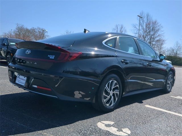 2021 Hyundai Sonata Hybrid Blue