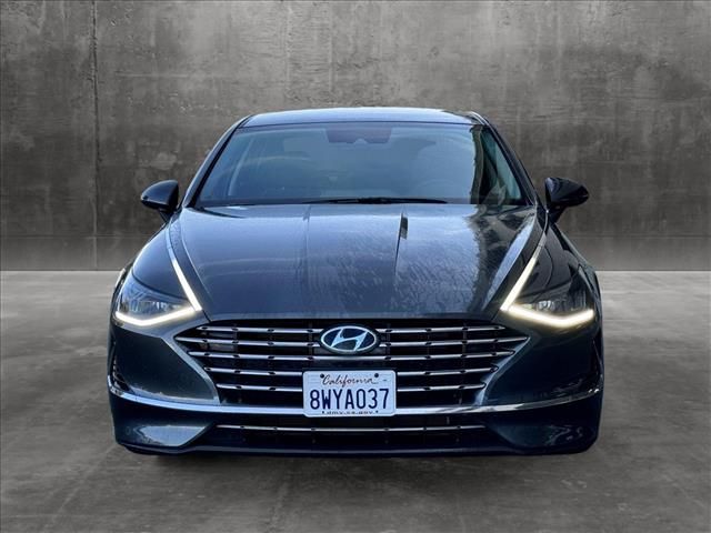 2021 Hyundai Sonata Hybrid Blue