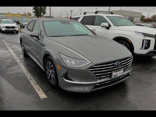 2021 Hyundai Sonata Hybrid Blue