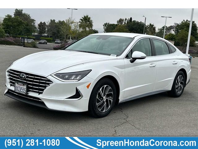 2021 Hyundai Sonata Hybrid Blue