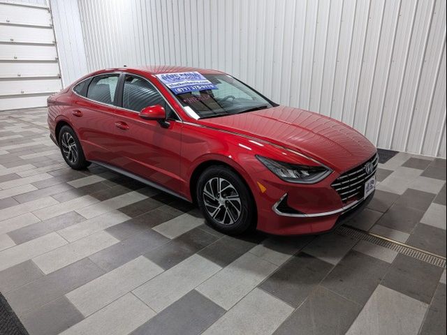 2021 Hyundai Sonata Hybrid Blue