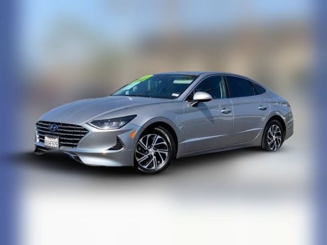 2021 Hyundai Sonata Hybrid Blue