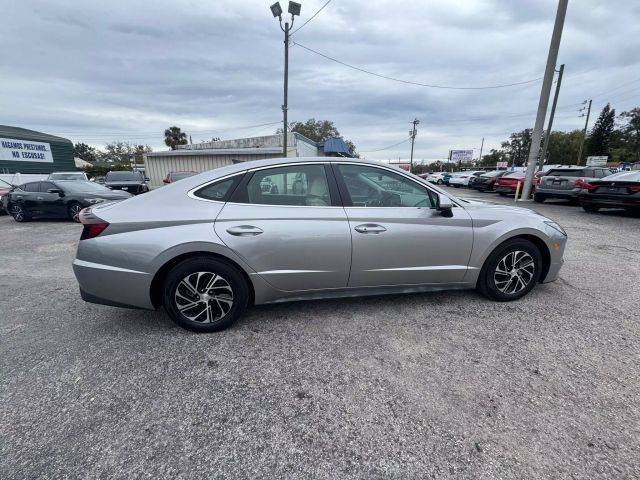 2021 Hyundai Sonata Hybrid Blue