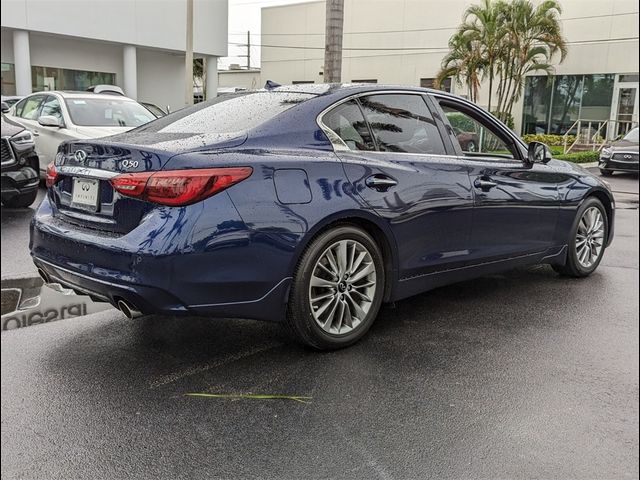 2021 INFINITI Q50 3.0T Luxe