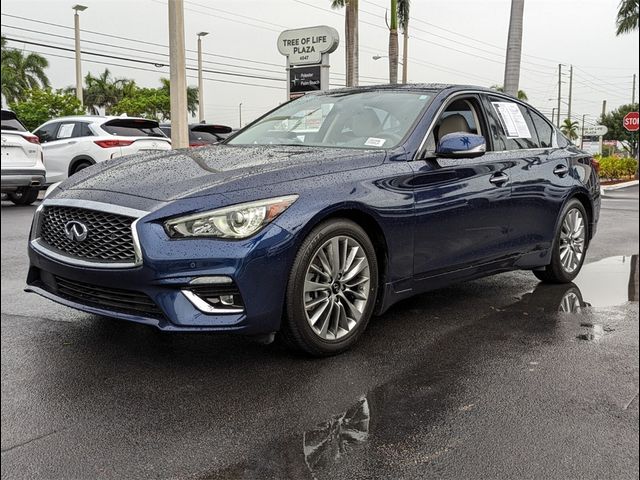 2021 INFINITI Q50 3.0T Luxe