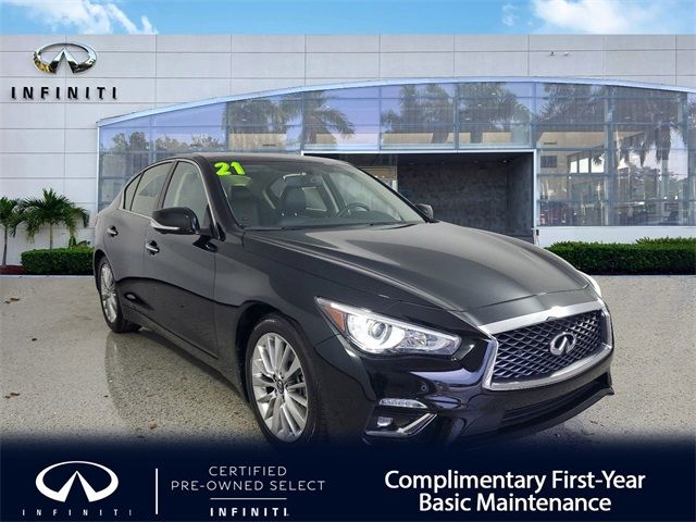 2021 INFINITI Q50 3.0T Luxe