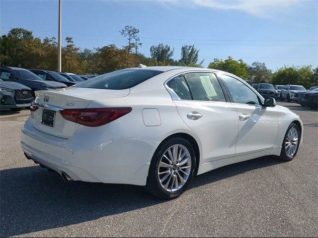 2021 INFINITI Q50 3.0T Luxe