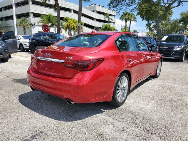 2021 INFINITI Q50 3.0T Luxe