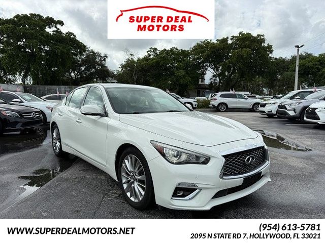 2021 INFINITI Q50 3.0T Luxe