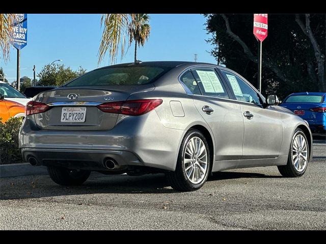 2021 INFINITI Q50 3.0T Luxe