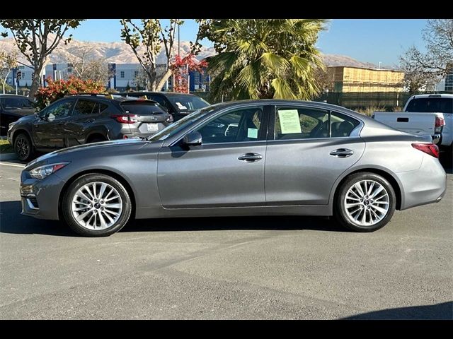 2021 INFINITI Q50 3.0T Luxe