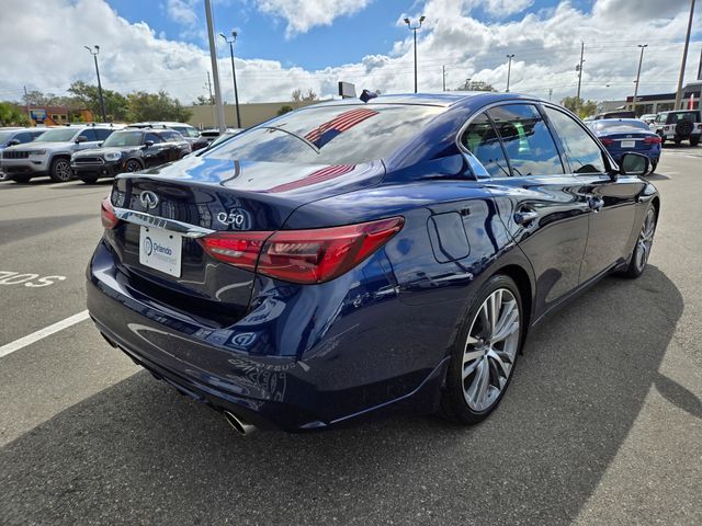 2021 INFINITI Q50 3.0T Sensory