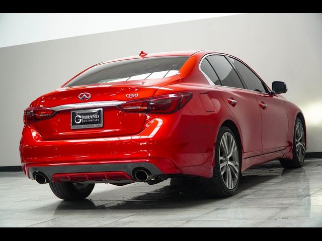 2021 INFINITI Q50 3.0T Sensory