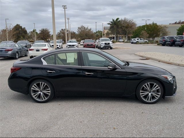 2021 INFINITI Q50 3.0T Sensory