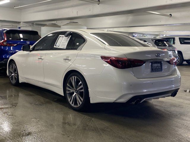 2021 INFINITI Q50 3.0T Sensory