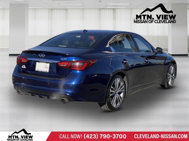 2021 INFINITI Q50 3.0T Sensory