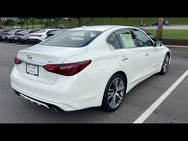 2021 INFINITI Q50 3.0T Sensory