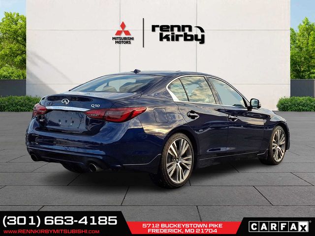 2021 INFINITI Q50 3.0T Sensory