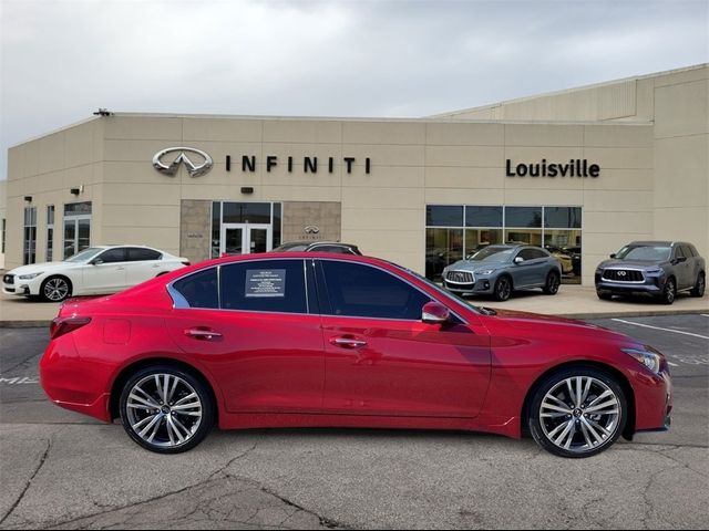 2021 INFINITI Q50 3.0T Sensory